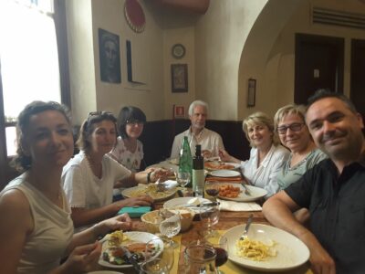Dopo l'abbraccio, du' fili ce li siamo fatti eccome :-)