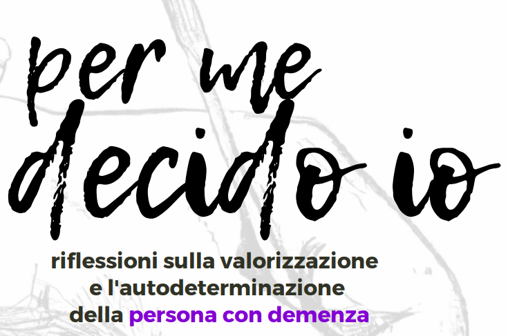 immagine locandina conferenza sull autodeterminazione "Per me decido io"